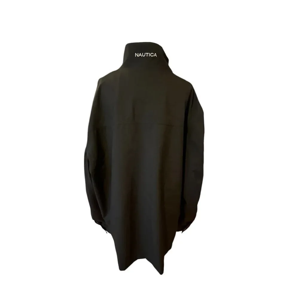 NWOT Nautica men's‎ 3x Microfiber Light Weight Zip Up Pocket Casual jacket black - Picture 5 of 11